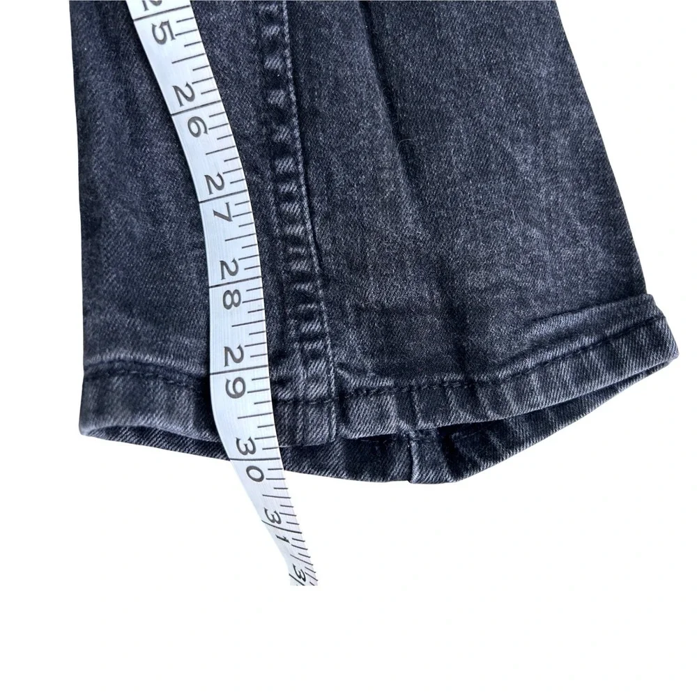 Levis 511 Slim Fit Jeans Mens 38x32 Black Faded Denim Pants 04511-1390